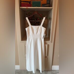 DKNY Strapless White Dress
